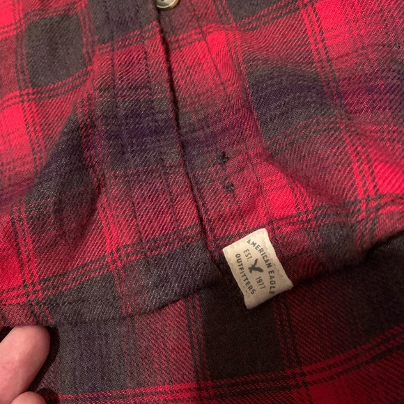 3/$12🔸American Eagle Outfitters Boyfriend Flannel - Picture 3 of 10